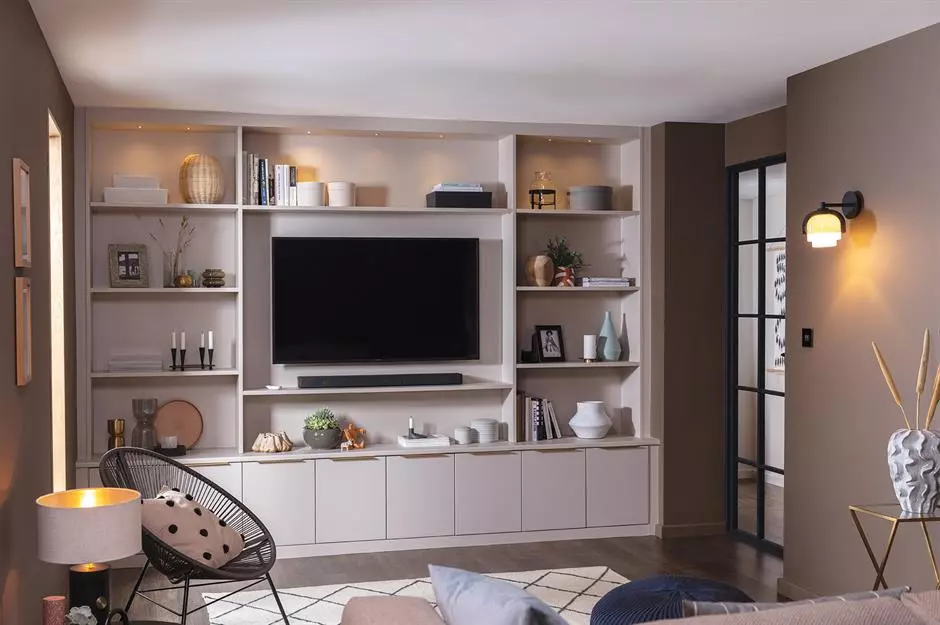 Storage solution for living room