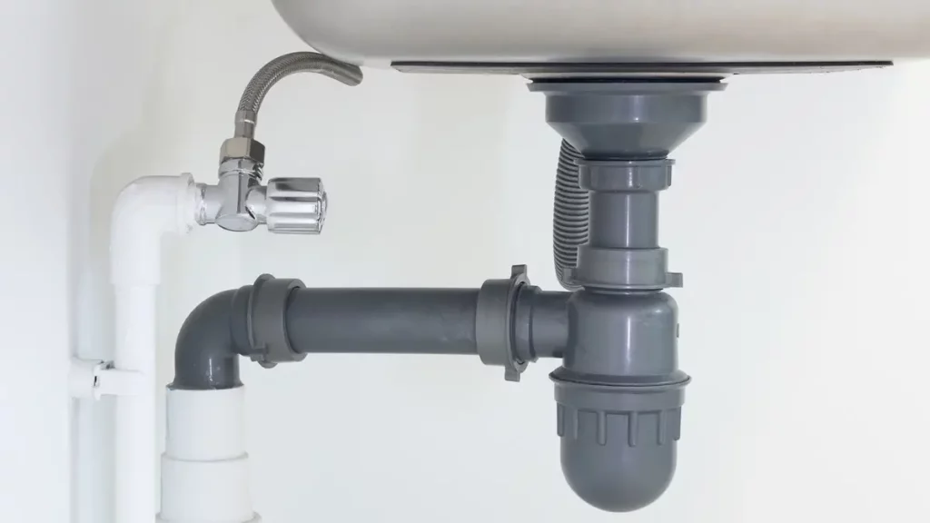 Kitchen sink drainpipe