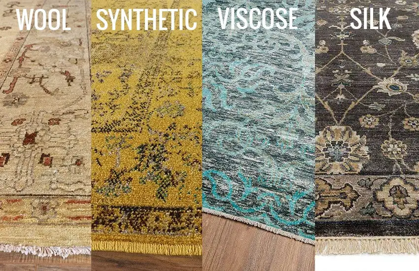 Different rug materials